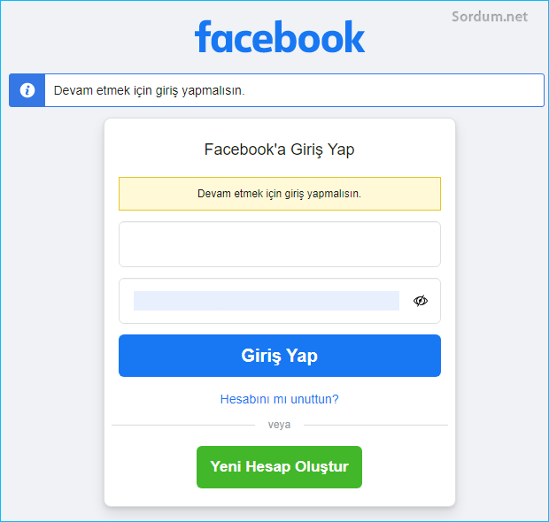 Facebook hesaplarına nasıl sorunsuz giriş yapılır?